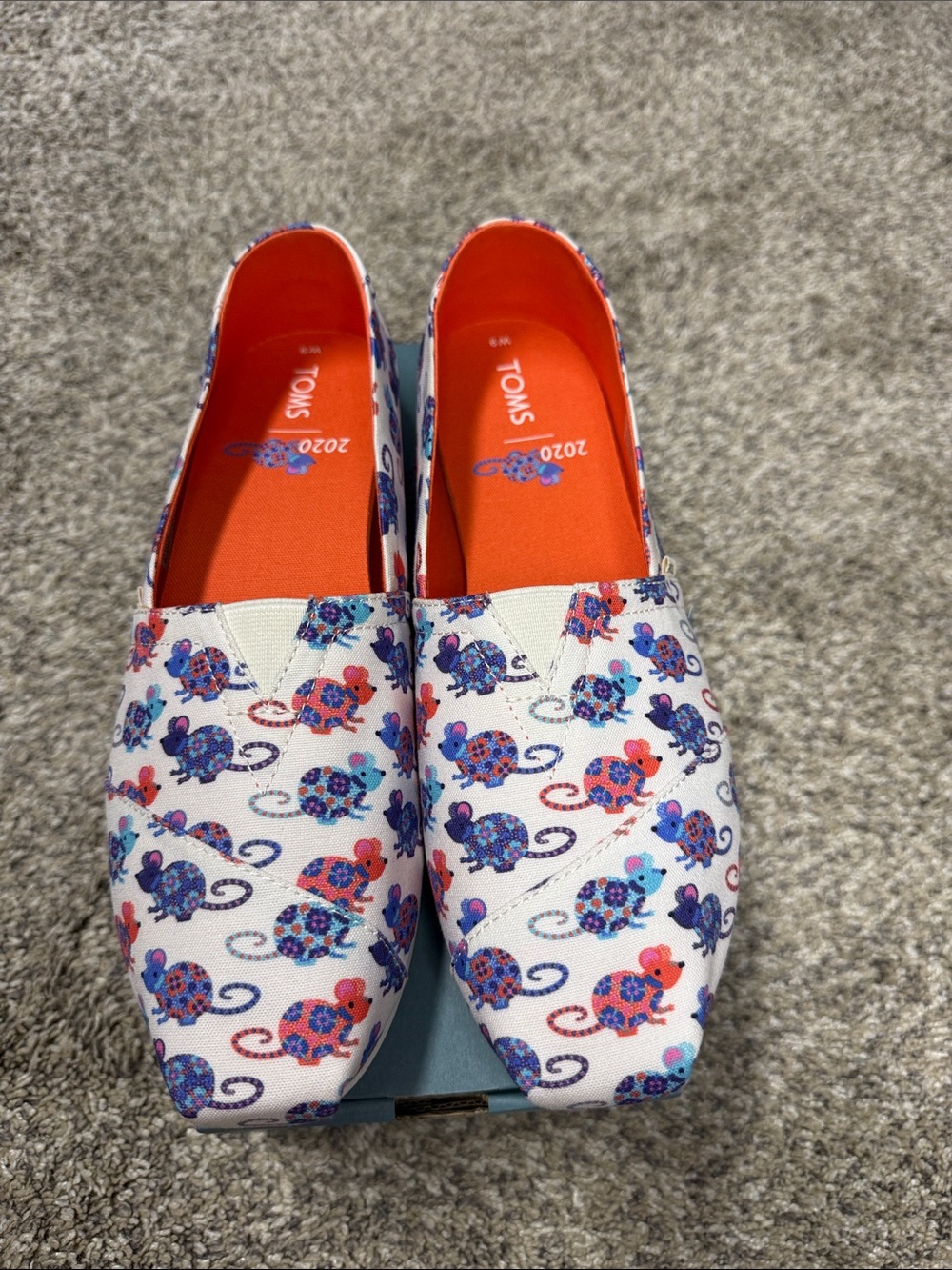 TOMS Alpargata Classic Bright White Year of the Rat